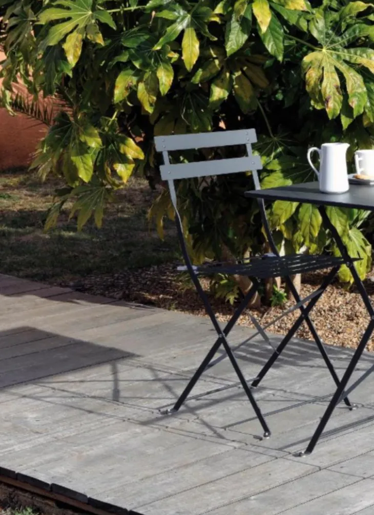 Chaise pliante en métal modèle Cuba Proloisirs