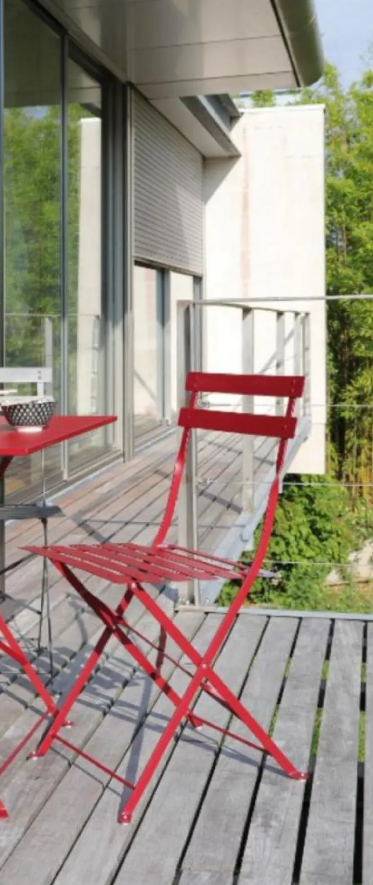 Chaise pliante en métal modèle Cuba Proloisirs