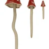 Champignon fantastique décoratif coloris rouge Smartgarden - 12 x 3 x 3 cm