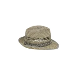 Chapeau de paille borsalino beige pour homme taille 60