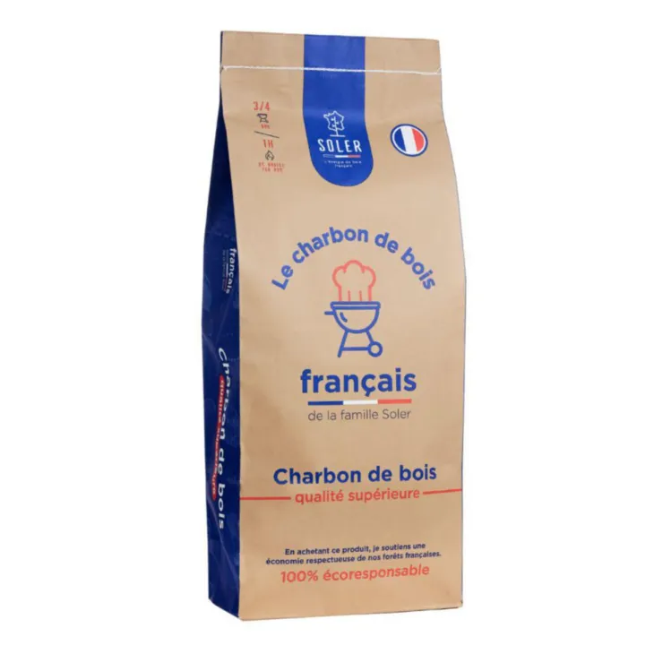 Charbon de bois pour barbecue - 20 L