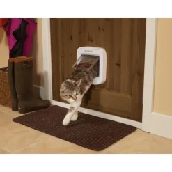 Chatière à puce électronique Petsafe blanc 22 x 23,9 cm