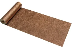 Chemin de table en intissé chocolat à paillettes Premium – 30 cm x 5 m