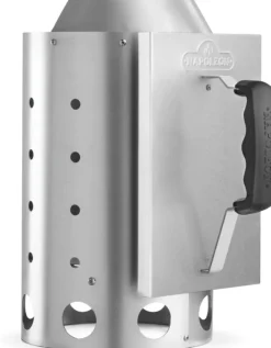 Cheminée d'allumage ronde en acier inoxydable Napoleon - 195 x 19 x 34,29 cm