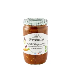 Chili recette végétarienne bio en bocal de 670 g