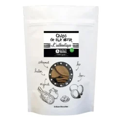 Chips au blé Noir Authentique bio Biscuiterie Venetes - 100 g