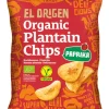 Chips banane plantain au paprika bio El Origen - 80 g