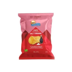 Chips sel et vinaigre bio Anavejia - 90 g