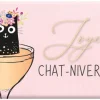 Chocolat au lait bio " Joyeux Chat-niversaire " Art Grafik - 40 g