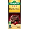 Chocolat noir cranberries 100 g