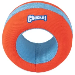 Chuckit! Jouet Chien Amphibious Mega Ball Roller Coloris Orange Et Bleu - Ø 11 cm