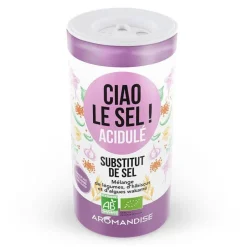 Ciao le sel acidulé bio en tube de 70 g