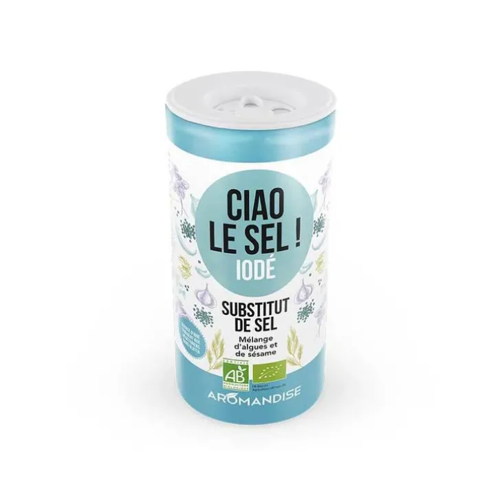 Ciao le sel iodé bio Aromandise - 70 g