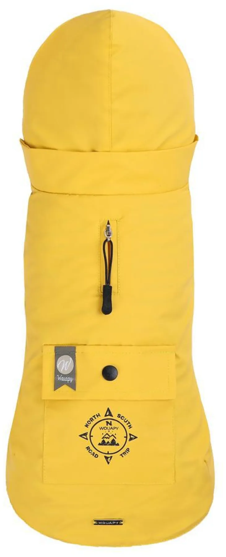 Ciré pour chien coloris jaune Wouapy Basic - Taille L