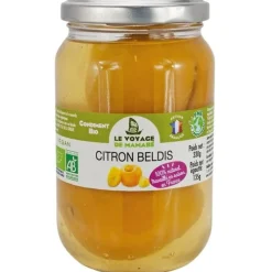 Citron beldis bio Le voyage de Mamabé - 330 g