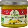 Citron confit au gingembre