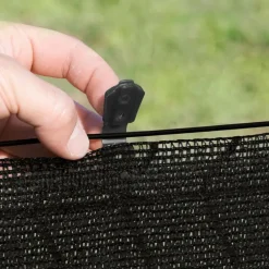 Clip de fixation Fixatex pour Natte noir 34x20 cm