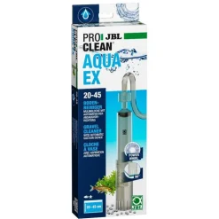 Cloche à vase pour aquarium coloris noir JBL ProClean Aquaex set 20-45