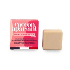 Cocoon apaisant soin lavant visage solide Bio Lamazuna - 28 ml