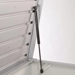 Coffre de jardin 100 en acier galvanisé coloris gris foncé Biohort - 101 x 46 x 61 cm