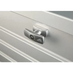 Coffre de jardin 160 en acier galvanisé coloris bronze métallique Biohort - 160 x 79 x 83 cm