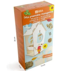 Coffret atelier ma première mangeoire à oiseaux Radis et Capucine