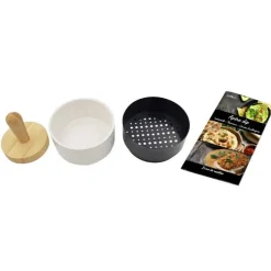 Coffret cadeau apéro dip coloris marron en bois Cookut - 25 x 26,5 x 5,9 cm