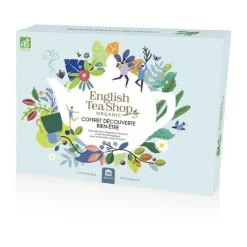 Coffret découverte bien-être de thés et d’infusions bio English Tea Shop - 48 sachets