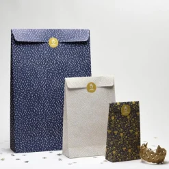 Coffret de 5 pochettes cadeaux solidaires et écologiques Handicap International