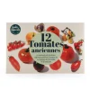 Coffret de 12 sachets de graines tomates anciennes à semer Radis & Capucine