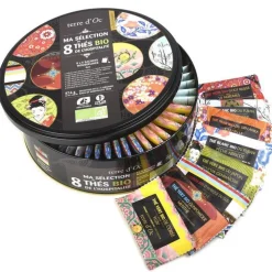 Coffret de 48 sachets de thé Hospitalité bio Terre d'Oc - 401 g