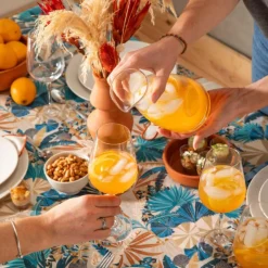 Coffret de 6 verres à vin coloris transparent en verre Tivoli - 45 cl