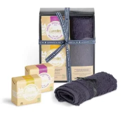 Coffret de bain douceur bio La Corvette - 2 x 100 g