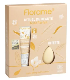 Coffret de soin visage Florame Rituel de Beauté teint parfait