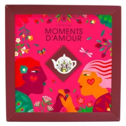 Coffret de thé bio Moments d'Amour Englishtea - 32 sachets