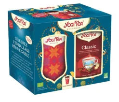 Coffret de thé tasse et boite classique bio Yogi Tea