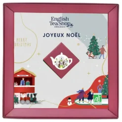 Coffret de thés et infusions bio English Tea Shop Joyeux Noël - x 32 sachets