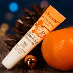 Coffret duo parfumé clémentine coloris orange Cosmos Organic