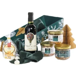Coffret festif souvenirs gourmands Clos Saint Sozy
