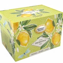 Coffret métal de tisane digestive bio Provence d’antan - 36 g