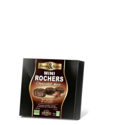 Coffret rochers praliné noisette chocolat noir bio Saveurs & Nature - 135 g