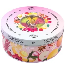 Coffret rond de tisane plaisir multi saveurs bio Provence d’antan - 108 g