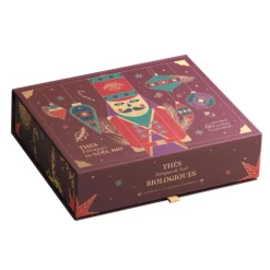 Coffret thé et tisane gourmand féérique de Noël - 60 sachets