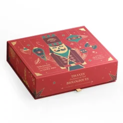 Coffret thé et tisane gourmand enchanté de Noël - 60 sachets