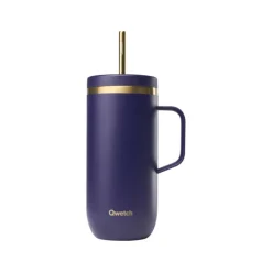 Cold cup isotherme en inox Matt violet obscur Qwetch - 600 ml