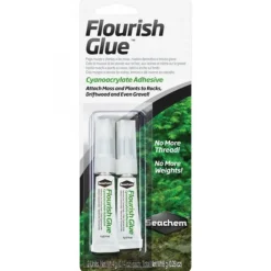 Colle à plantes double tube, rapide fixation, SEACHEM Flourish Glue - 2x4g