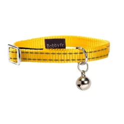 Collier chat Safe jaune 10 mm