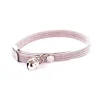 Collier pour chat élastique gris à grelot Martin Sellier - 30 cm