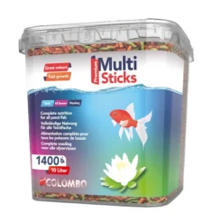 COLOMBO Multi Sticks - 17-20 mm - 1400 g / 10 L pour poissons de bassin