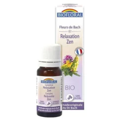 Complexe n°9 Biofloral relaxation et anti-stress en granules de 10 ml